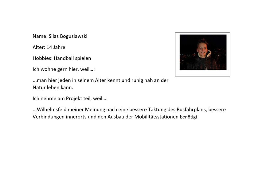 Steckbrief Silas Boguslawski